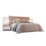 Cabeceira Cama Box Madeirado Casal Everest Plus c/ 2 Gavetas Cumaru/Fendi – Novo Horizonte - Imagem 2