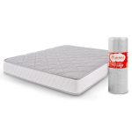 Colchão Casal Espuma D33 A Vácuo Ortopédica Certificada 138x188x17cm – bf Colchões