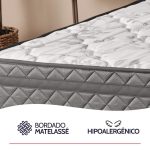 Colchão Solteiro Espuma D45 Extra Firme Ortopédico Antialérgico Certificado 78x188x24cm – bf Colchões - Imagem 3