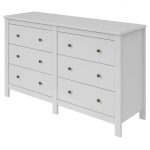 Cômoda Maggiore Lopas 6 Gavetas Horizontal Branco - Imagem 2