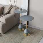 Conjunto Mesa de Canto Asti 65x40x40cm