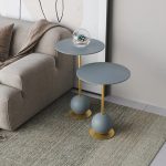 Conjunto Mesa de Canto Milão 65x40x40cm