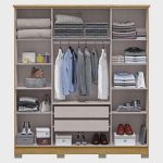 Guarda Roupa Casal 4 Portas 2 Gavetas Mônaco Espresso Móveis - Imagem 2