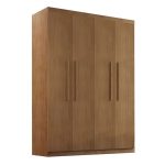 Guarda-Roupa Casal Malibu 4 pt 2 gv Imbuia