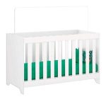 Berço Mini Cama 3 Em 1 Multifuncional 133x64 Cm Bbi51 Dtall - Imagem 2