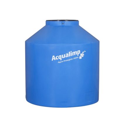 Caixa d'Água 2.500L em Polietileno Água Protegida Acqualimp