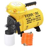 Compressor de Ar Direto Mega Jet Air 1/2HP 3,2 Pés com Kit de Pintura 110/220V Ferrari