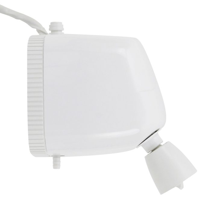 Chuveiro Elétrico Multitemperatura 220V 7800w Branco Redondo com Pressurizador Jet Turbo Lorenzetti - Imagem 3