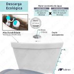 Vaso Sanitário Monobloco Completo - Caixa Acoplada Privada Nexum Vab0026 Tubrax - Imagem 4
