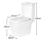Vaso Sanitário Confort Plus - Caixa Acoplada - Imagem 5