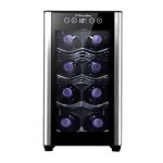 Adega De Vinhos Electrolux 8 Garrafas ACB08 Com Acabamento Em Alumínio Escovado