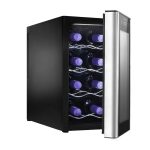 Adega De Vinhos Electrolux 8 Garrafas ACB08 Com Acabamento Em Alumínio Escovado - Imagem 3