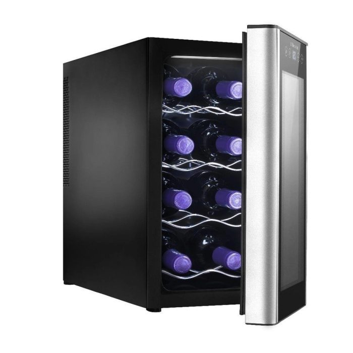 Adega De Vinhos Electrolux 8 Garrafas ACB08 Com Acabamento Em Alumínio Escovado - Imagem 3