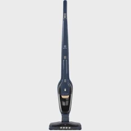 Aspirador de Pó Vertical Electrolux Ergorapido 2 em 1 Denin Blue Luz Led (ERG25N) – até 38 Min Filtro hepa Função BrushRollClean 420ml