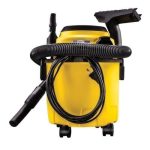 Aspirador de Pó e Água Karcher WDL1 10 Litros, 1500W, Amarelo - Imagem 2