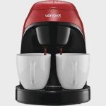 Cafeteira Elétrica 2 Xícaras Lenoxx Coffee Red PCA031 Vermelha 127V