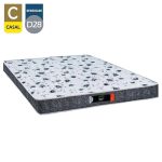 Cama Box Baú Casal + Colchão Ortopédico Resistente Pró D28 Prime Colchões 138x188x60 Preto - Imagem 4
