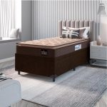Cama Box Casal conjugada com Espuma Ortopédica – Nova e Embalada do Fabricante - Imagem 2