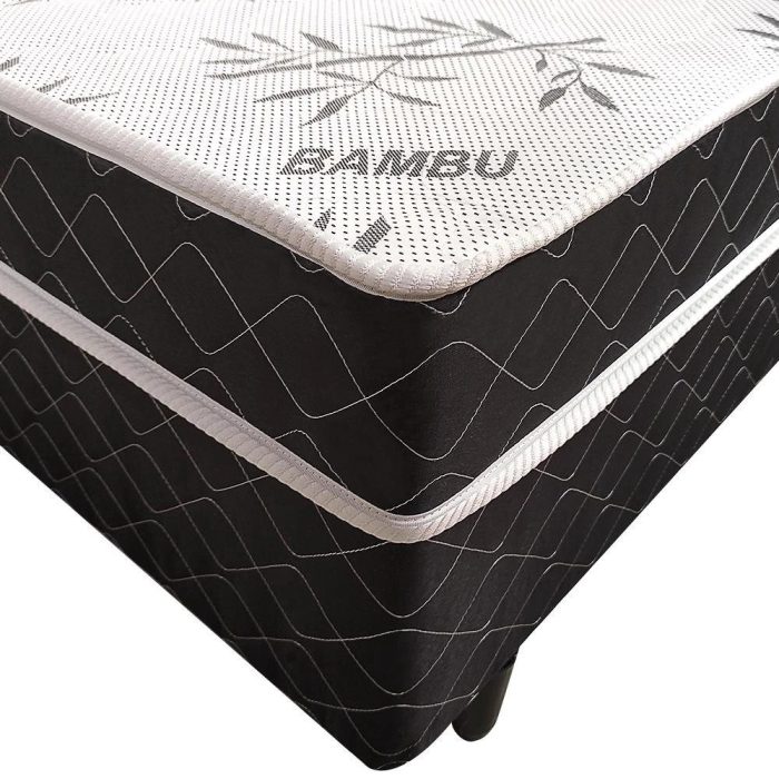 Cama Box Conjugada Casal Ortopedica D28 – Lucas Home – Unique 138x188x52cm - Imagem 4