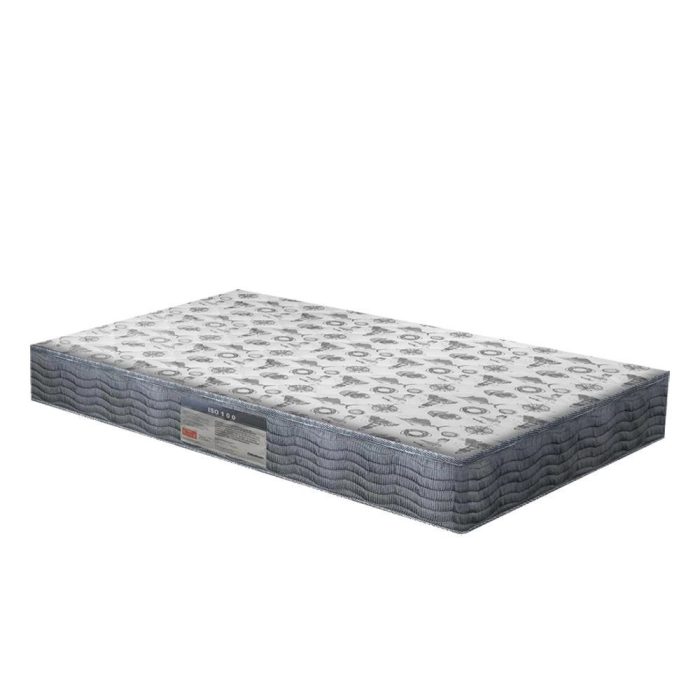 Cama Box Solteiro + Colchão Ortopédico D33 – Ortobom – Iso 100 88x188x53cm Branco - Imagem 4