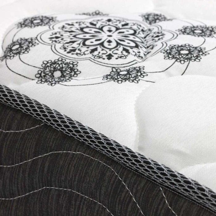 Cama Box Solteiro Conjugada Dream Molas Nanolastic (43x88x188) Cinza - Imagem 3