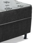 Cama Box Solteiro Conjugada Dream Molas Nanolastic (43x88x188) Cinza - Imagem 5