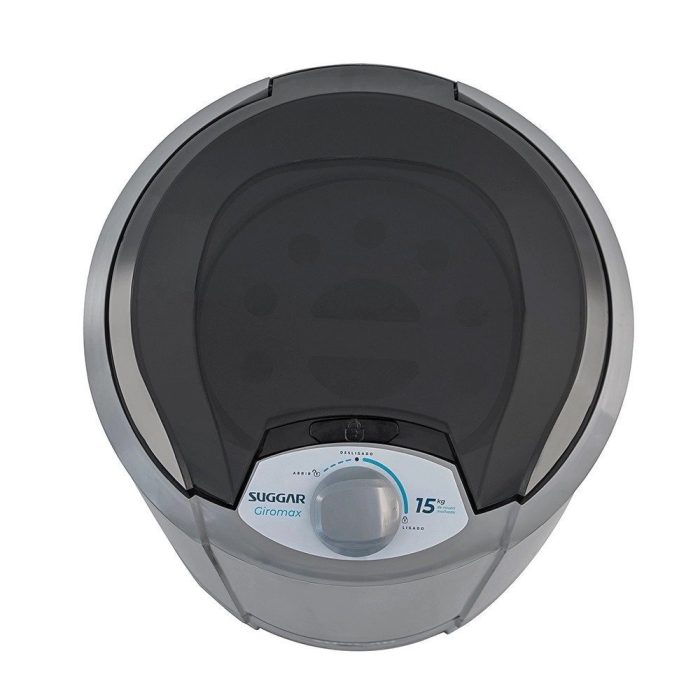Centrifuga De Roupas Giromax 15Kg CT1501PR Prata Suggar 127V - Imagem 4
