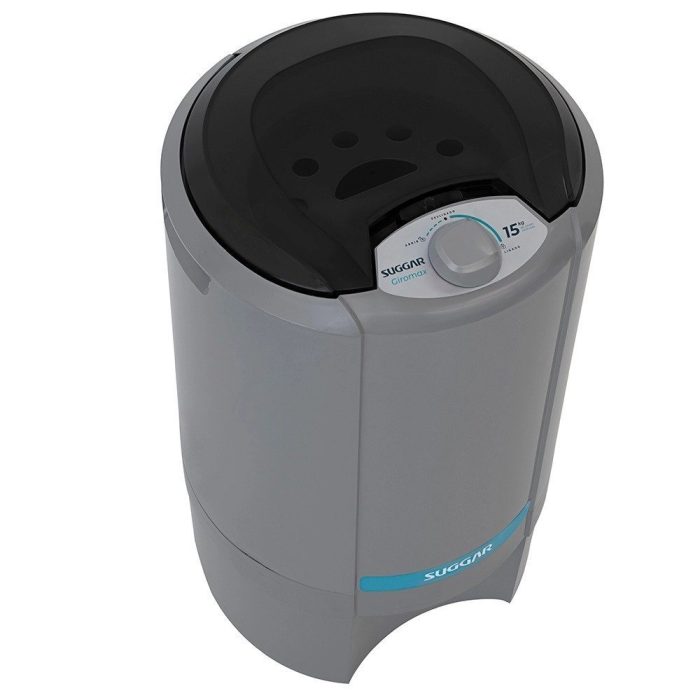 Centrifuga De Roupas Giromax 15Kg CT1501PR Prata Suggar 127V - Imagem 1