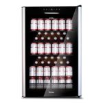Cervejeira eos Bierhaus 115 Litros Frost Free com Compressor Porta de Vidro e Acabamento em Inox ECE131 110V