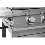 Churrasqueira com Carrinho Inox à Gás Suggar CH5001IX - Imagem 4