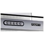 Coifa Ilha 60cm Vidro Reto Fogatti Inox - Imagem 3