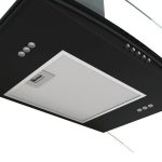 Coifa Terim de Parede Clean Vidro Curvo Black Kroma 90cm - Imagem 2
