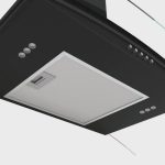 Coifa de Parede 75cm Vidro Curvo Clean 127v Fogatti - Imagem 2