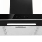 Coifa e Depurador de Parede eos 90cm Touch Inox Preta 110V - Imagem 2