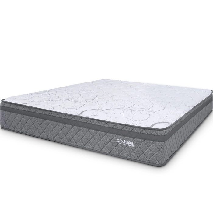 Colchão Casal Espuma D45 Extra Firme Ortopédico Antialérgico Certificado 138x188x24cm – bf Colchões - Imagem 1