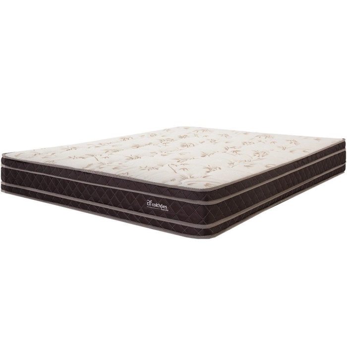 Colchão Queen 100% Espuma Dupla Face Antialérgico 158x198x22cm bf Colchões - Imagem 1