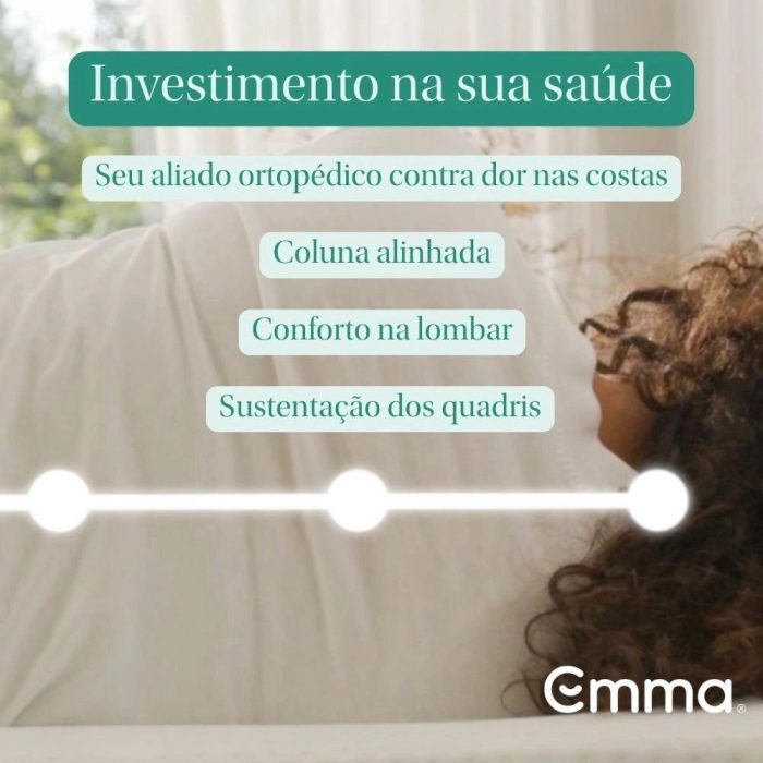 Colchão Queen Emma One Plus – Firme e Ortopédico com 10 anos de garantia - Imagem 4