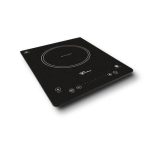 Cooktop 1 Boca de Indução Fischer com Mesa Vitrocerâmica e Display Digital Preto