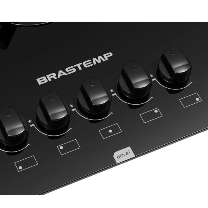 Cooktop Brastemp Ative 5 Bocas Acendimento Super Automático BDD75 - Imagem 2
