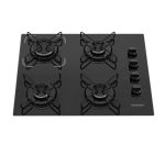 Cooktop Essencial Itatiaia 4 bocas Preto – Bivolt