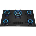Cooktop Mueller 5 Bocas com Queimador Tripla Chama MCG135BG1 Bivolt - Imagem 2
