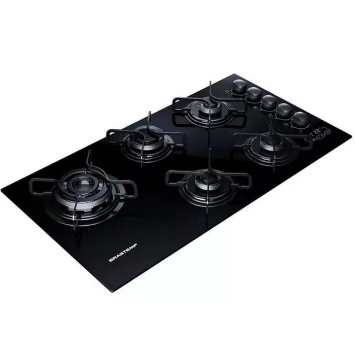 Cooktop a Gás 5 Bocas Superautomático Quadrichama BDT85AE Brastemp - Imagem 2