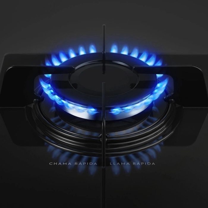Cooktop à Gás Electrolux KE4GP 4 Bocas e Mesa em Vidro Temperado – Bivolt - Imagem 2