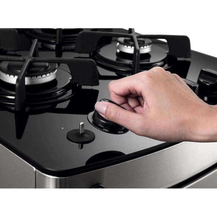 Fogão 4 Bocas Mesa de Vidro Temperado Consul CFO4VAR, Inox, Acendimento Automático - Imagem 4
