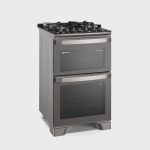 Fogão 4 bocas Electrolux Cinza Experience com Mesa de Vidro, Duplo Forno e PerfectCook360 (FE4DC) - Imagem 3