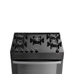 Fogão Atlas 5 Bocas preto Atenas Glass com Acendimento automático – Bivolt - Imagem 3