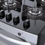 Fogao a Gas de Embutir 4 Bocas Venax Gaudi Prisma Vitreo el Inox - Imagem 3