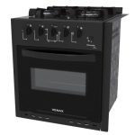 Fogao a Gas de Embutir 4 Bocas Venax Picasso Line Preto - Imagem 2