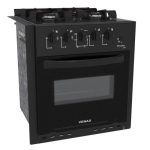 Fogao a Gas de Embutir 4 Bocas Venax Picasso Line Preto - Imagem 3