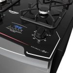 Fogão de Embutir 4 Bocas Preto com Frente Espelhada e Timer Digital Dako Diplomata Grill Style Bivolt - Imagem 4